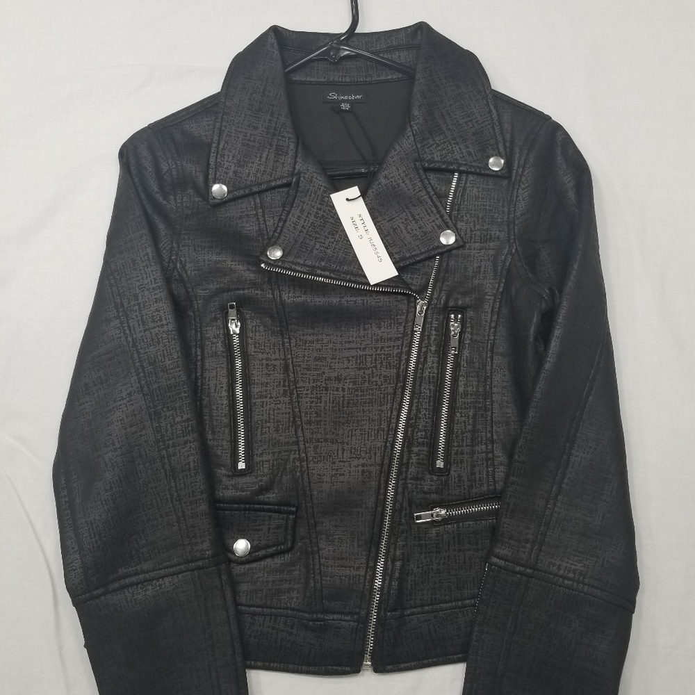 Faux Leather Jacket